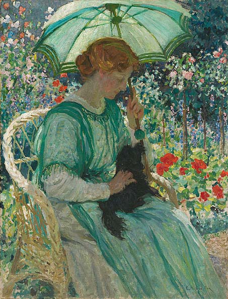 The green parasol,